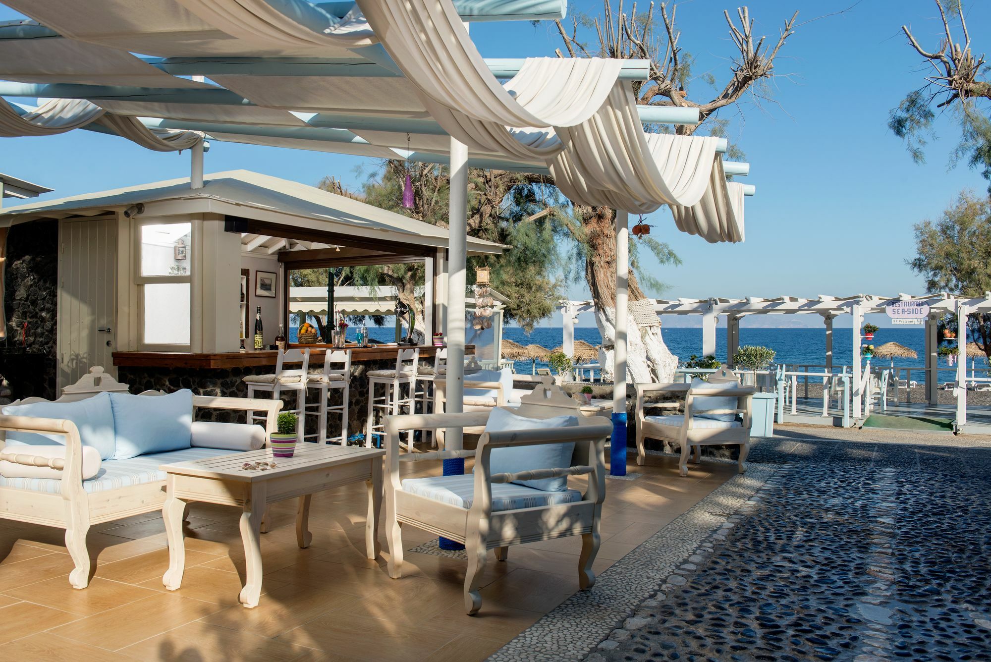 Sea Side Beach Hotel Kamári Exteriér fotografie